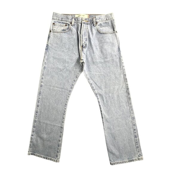 Vintage Levis 517 Jeans Mens 32x30 Blue Denim Boot Cut Classic Cowboy Western Y2 - Picture 1 of 16